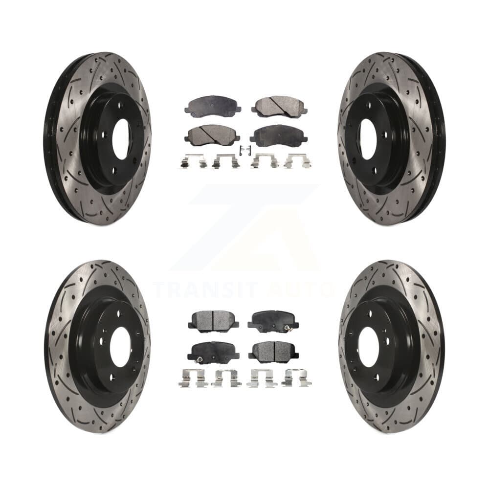 Transit Auto - KDF-100257 - Front and Rear Disc Brake Kits image 1