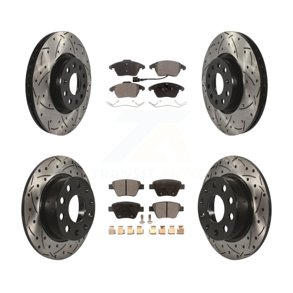 Transit Auto - KDF-100294 - Front and Rear Disc Brake Kits image 1