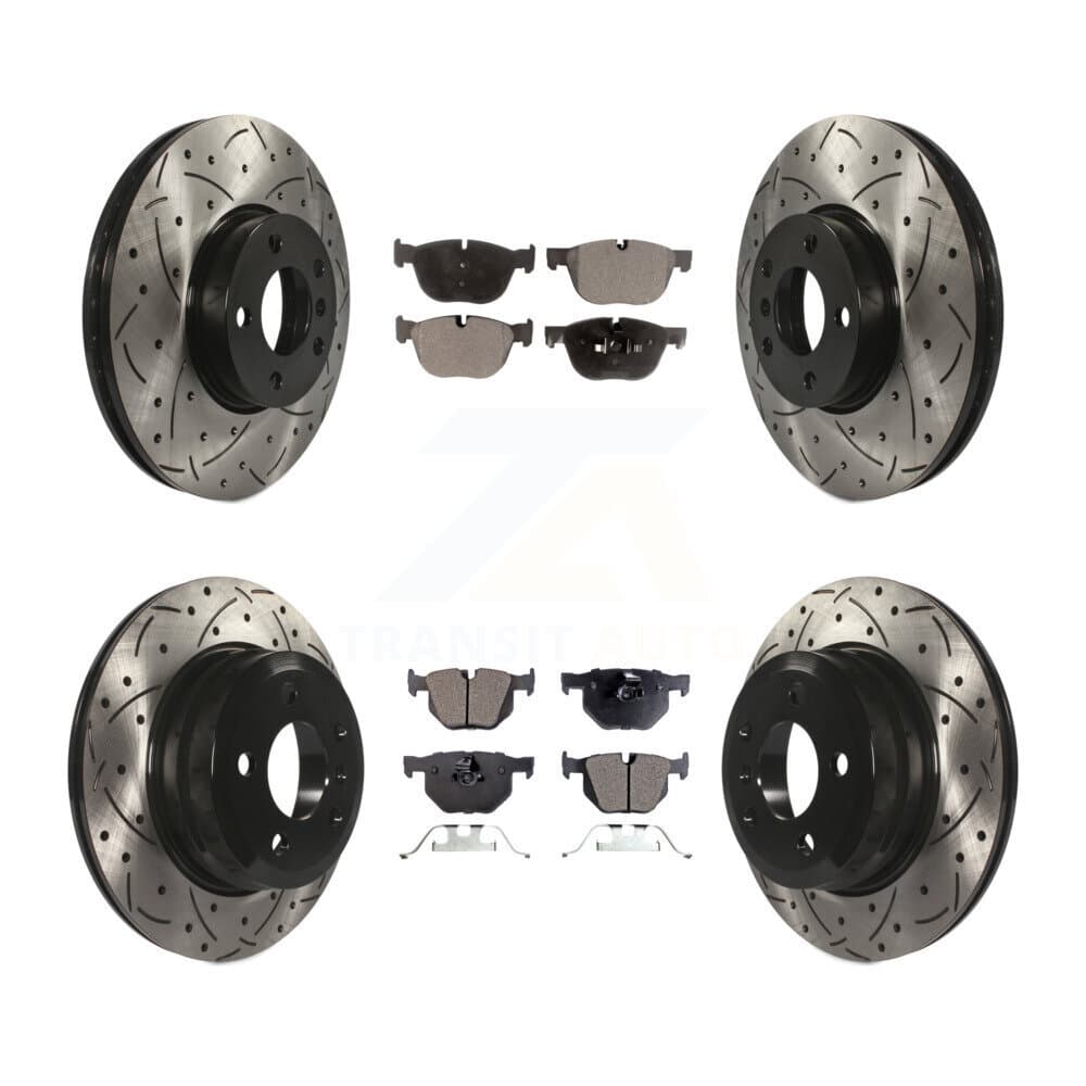 Transit Auto - KDF-100325 - Front and Rear Disc Brake Kits image 1