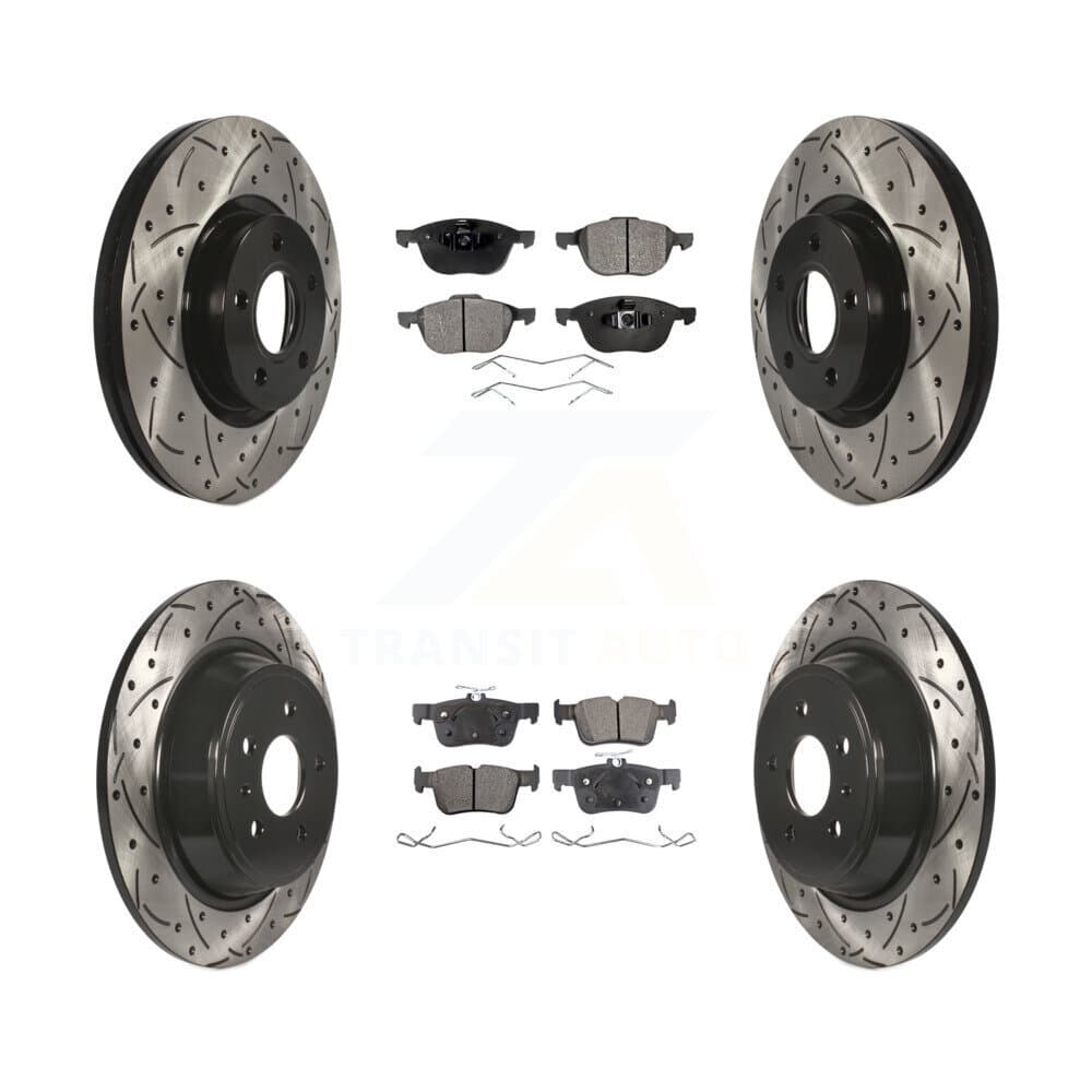 Transit Auto - KDF-100329 - Front and Rear Disc Brake Kits image 1