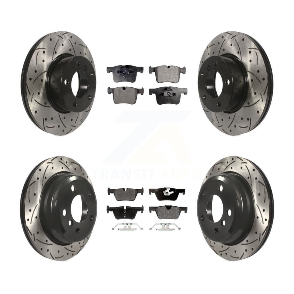Transit Auto - KDF-100340 - Front and Rear Disc Brake Kits image 1