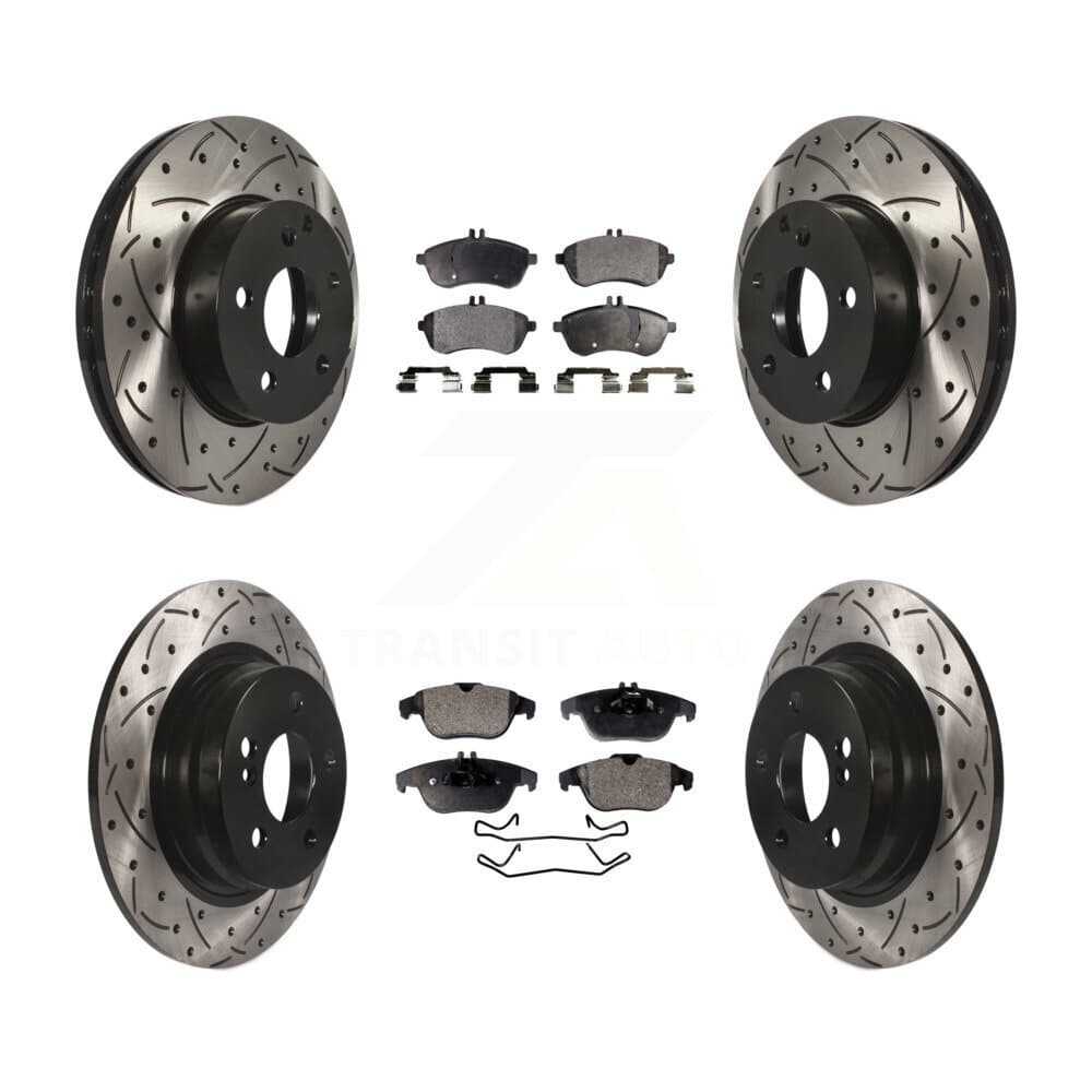 Transit Auto - KDF-100354 - Front and Rear Disc Brake Kits image 1