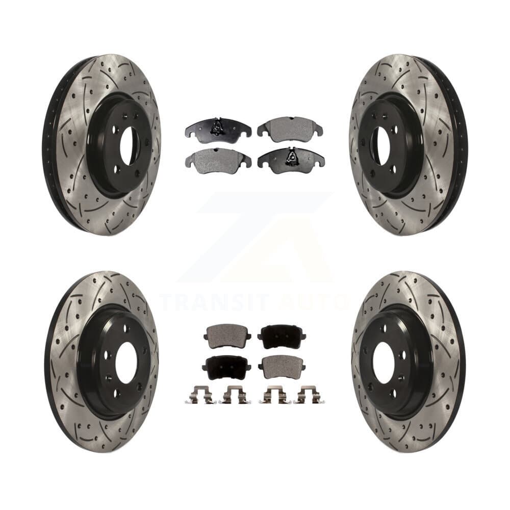 Transit Auto - KDF-100369 - Front and Rear Disc Brake Kits image 1