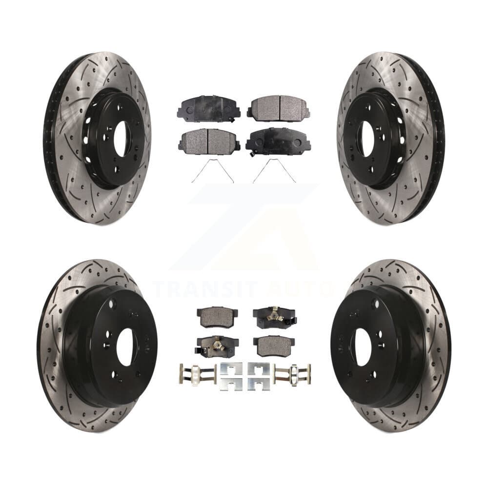 Transit Auto - KDF-100379 - Front and Rear Disc Brake Kits image 1