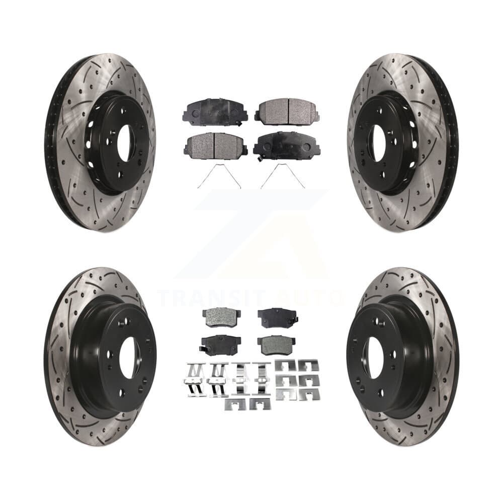 Transit Auto - KDF-100380 - Front and Rear Disc Brake Kits image 1