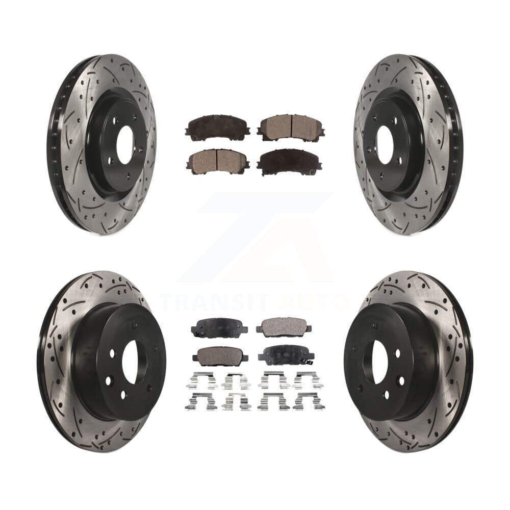 Transit Auto - KDF-100401 - Front and Rear Disc Brake Kits image 1