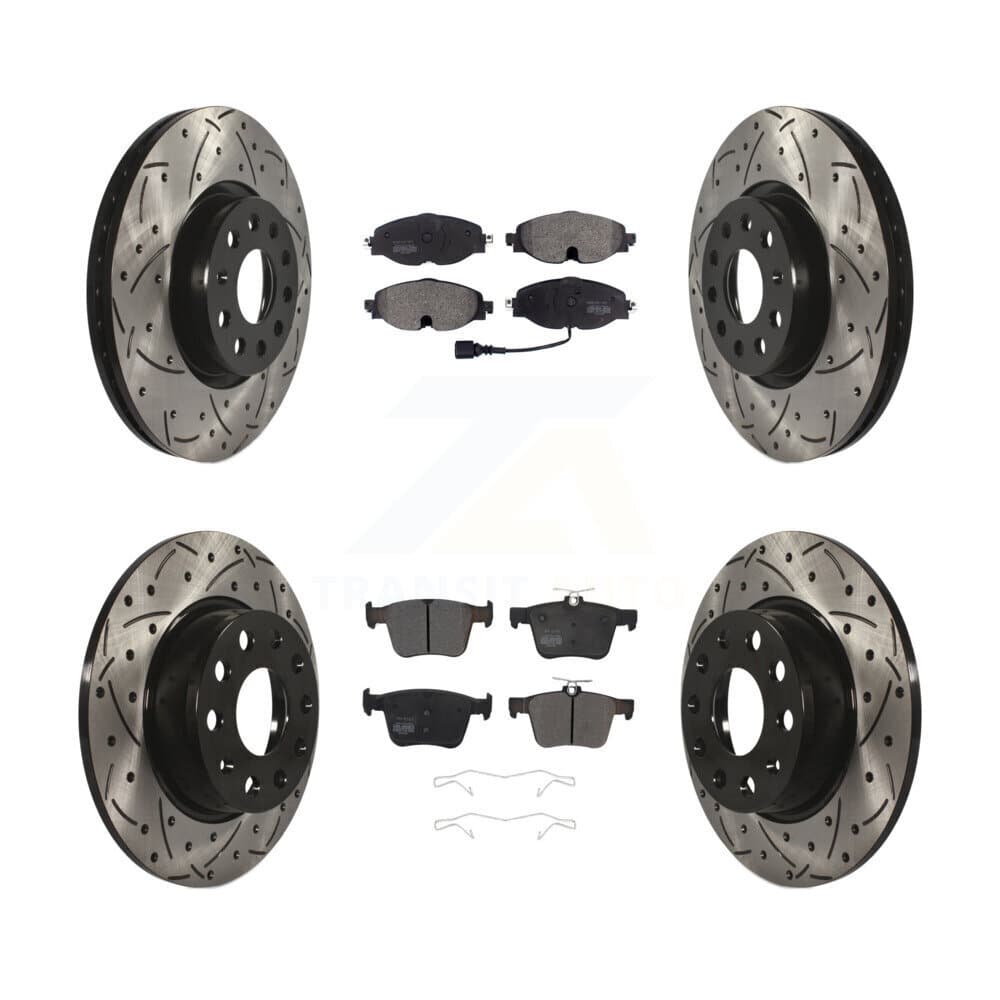Transit Auto - KDF-100575 - Front and Rear Disc Brake Kits image 1