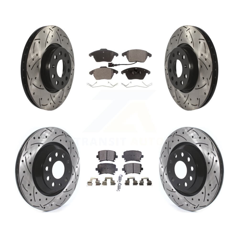 Transit Auto - KDF-100656 - Front and Rear Disc Brake Kits image 1