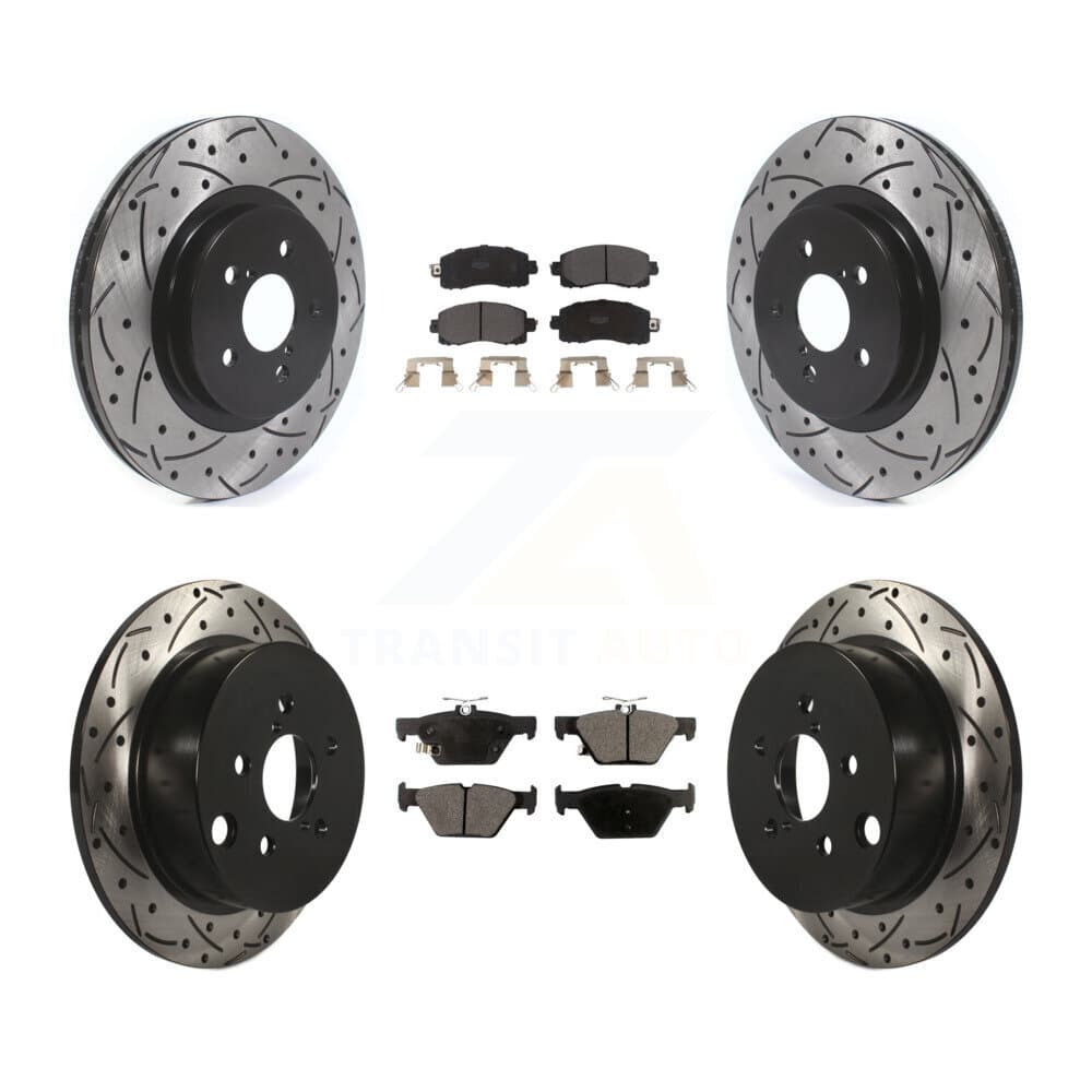 Transit Auto - KDF-100688 - Front and Rear Disc Brake Kits image 1
