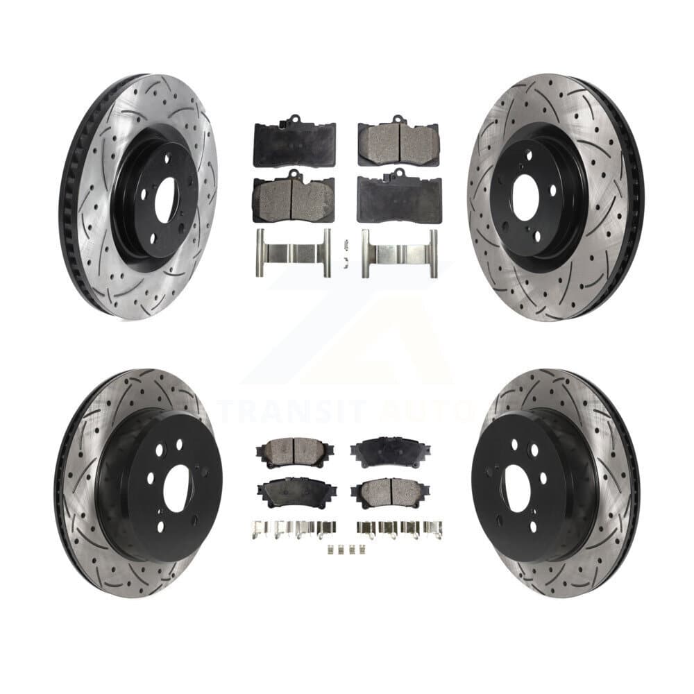 Transit Auto - KDF-100732 - Front and Rear Disc Brake Kits image 1