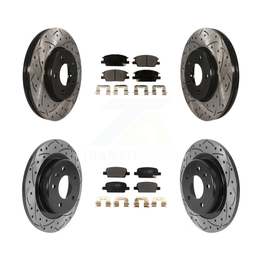 Transit Auto - KDF-100788 - Front and Rear Disc Brake Kits image 1