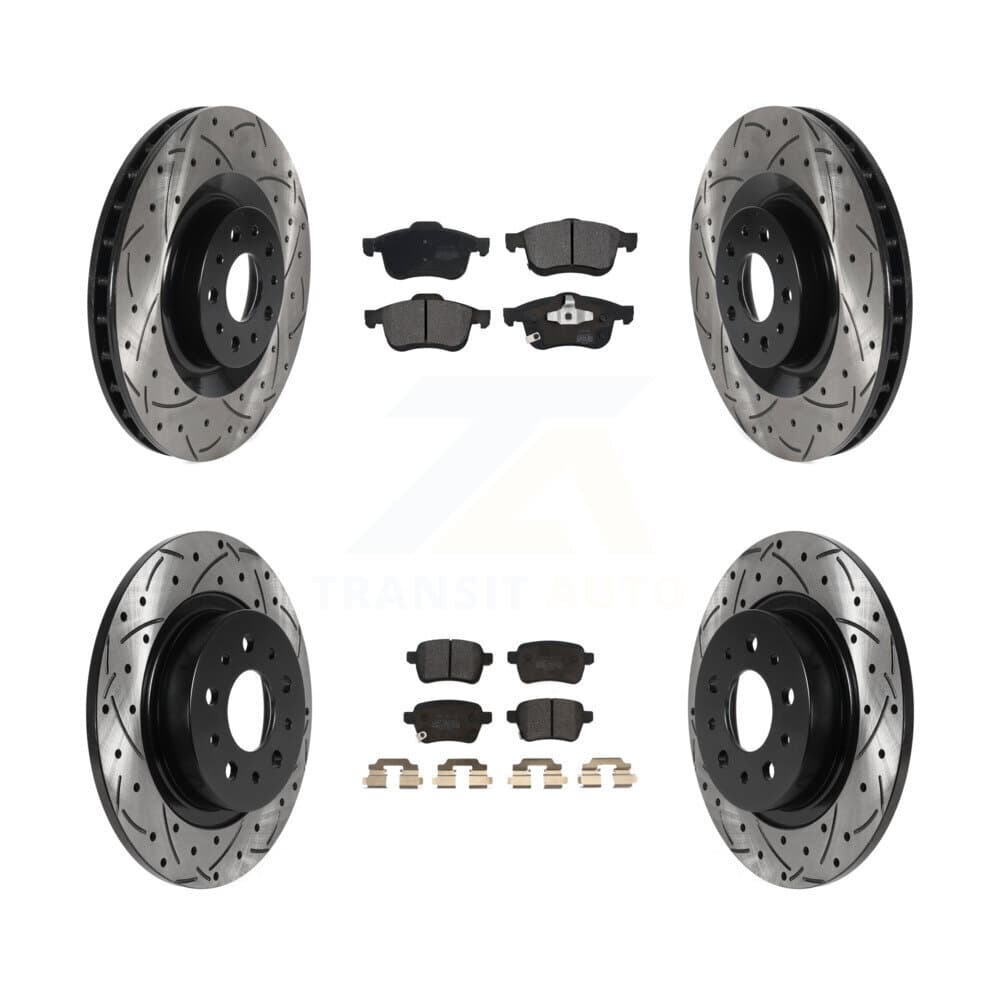 Transit Auto - KDF-100801 - Front and Rear Disc Brake Kits image 1