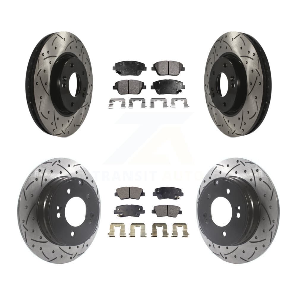 Transit Auto - KDF-100813 - Front and Rear Disc Brake Kits image 1