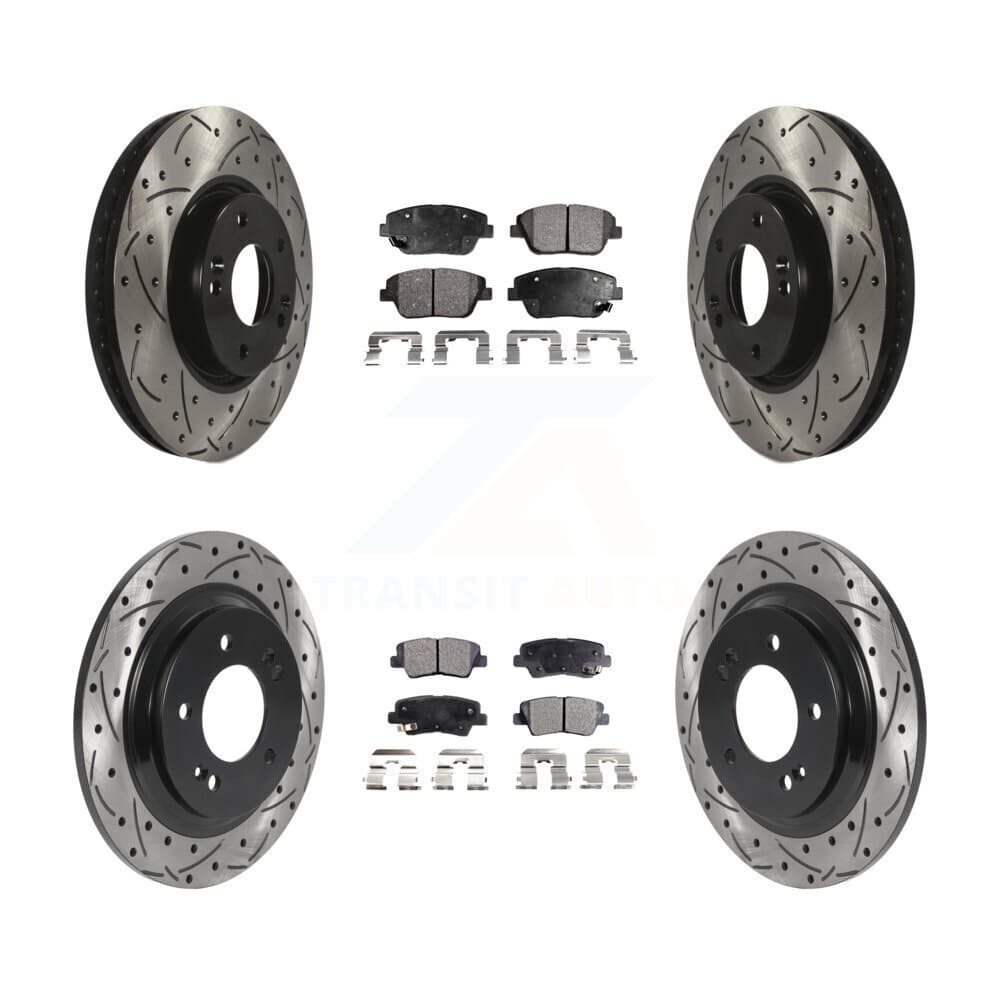 Transit Auto - KDF-100814 - Front and Rear Disc Brake Kits image 1