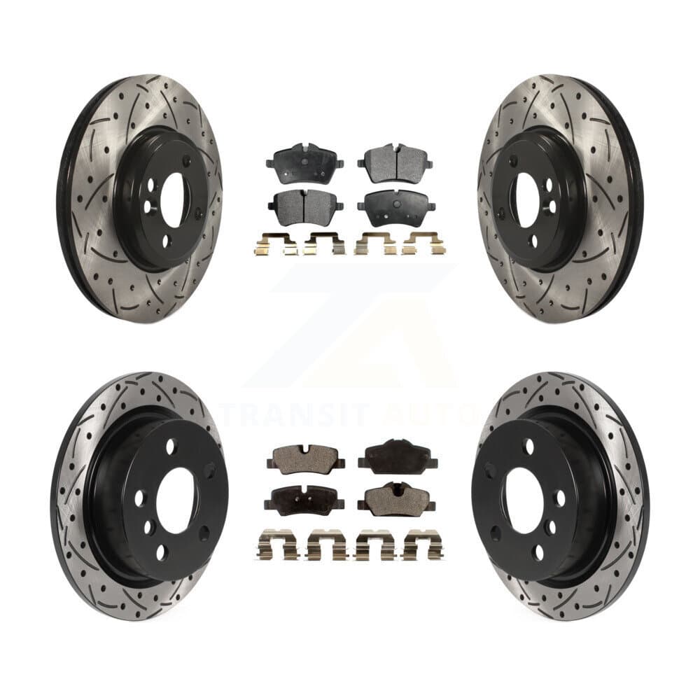 Transit Auto - KDF-100818 - Front and Rear Disc Brake Kits image 1