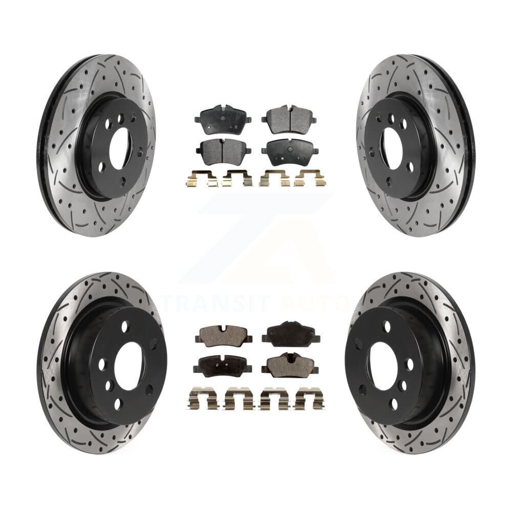 Transit Auto - KDF-100860 - Front and Rear Disc Brake Kits image 1