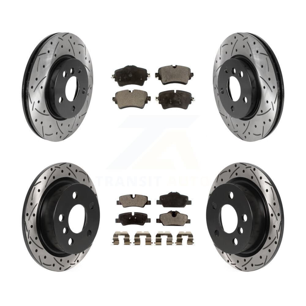 Transit Auto - KDF-100861 - Front and Rear Disc Brake Kits image 1