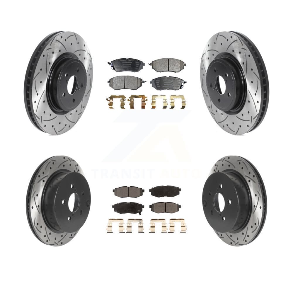 Transit Auto - KDF-100978 - Front and Rear Disc Brake Kits image 1