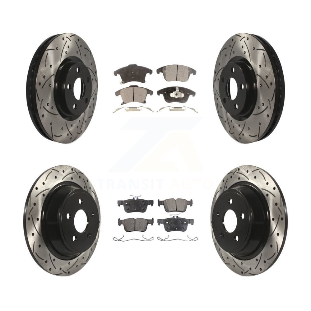 Transit Auto - KDF-101080 - Front and Rear Disc Brake Kits image 1