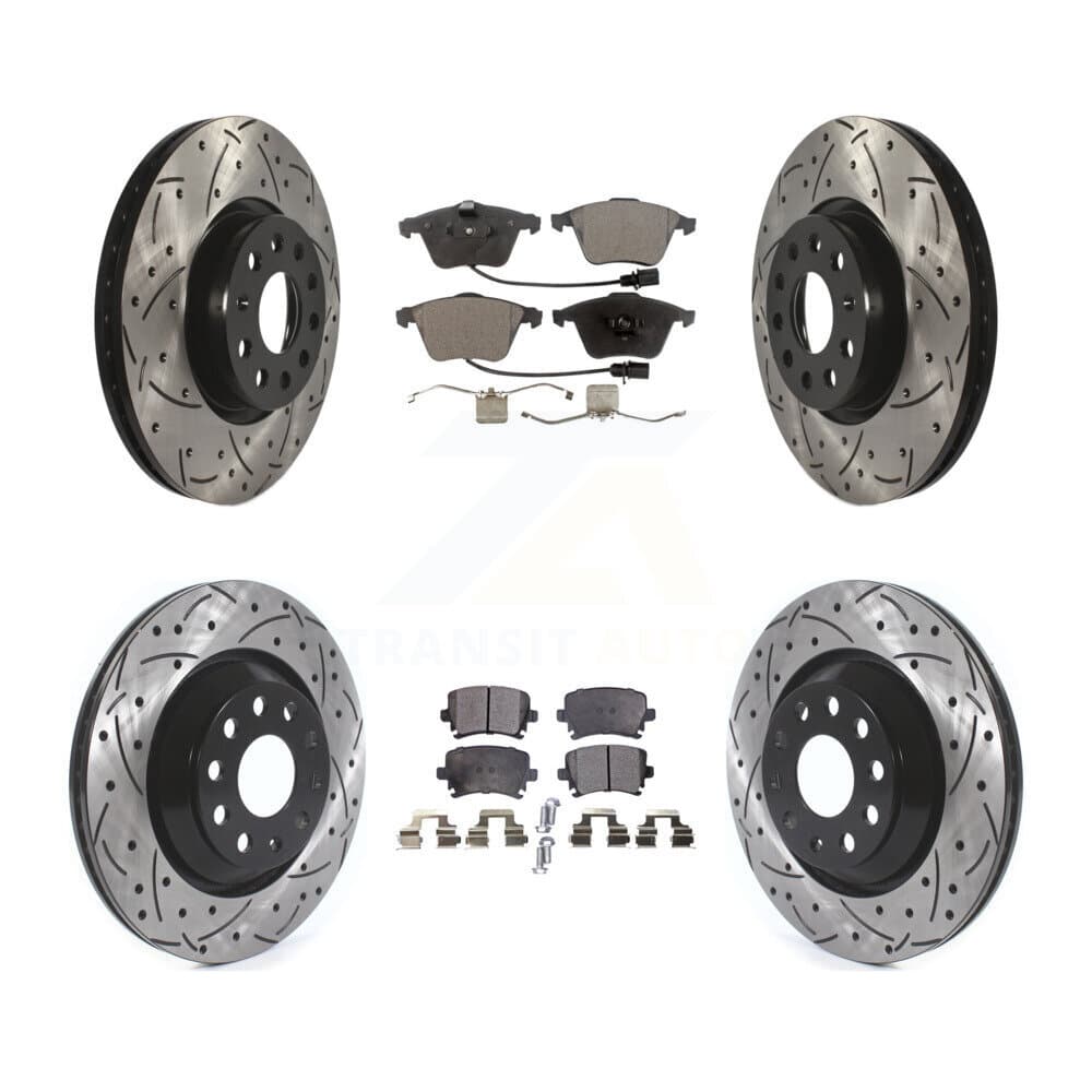 Transit Auto - KDF-101090 - Front and Rear Disc Brake Kits image 1