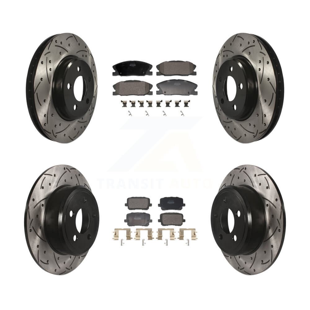 Transit Auto - KDF-101164 - Front and Rear Disc Brake Kits image 1