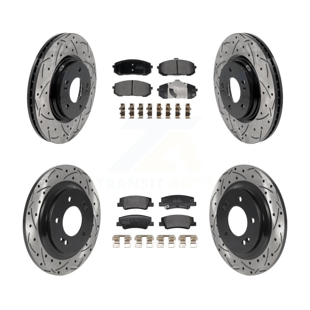Transit Auto - KDF-101176 - Front and Rear Disc Brake Kits image 1