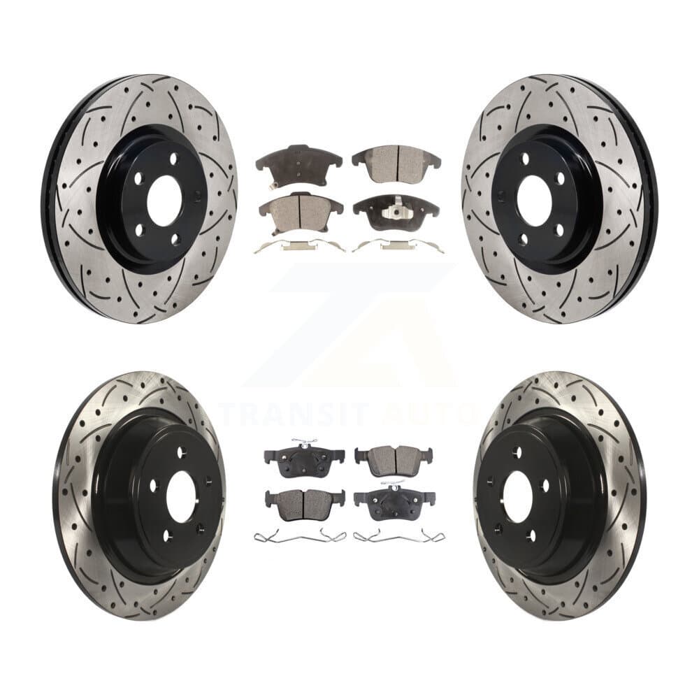 Transit Auto - KDF-101281 - Front and Rear Disc Brake Kits image 1