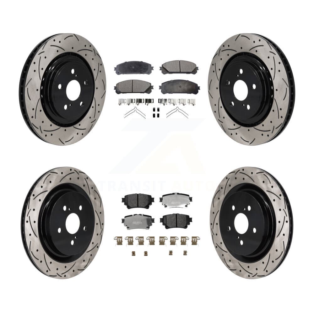 Transit Auto - KDF-101292 - Front and Rear Disc Brake Kits image 1
