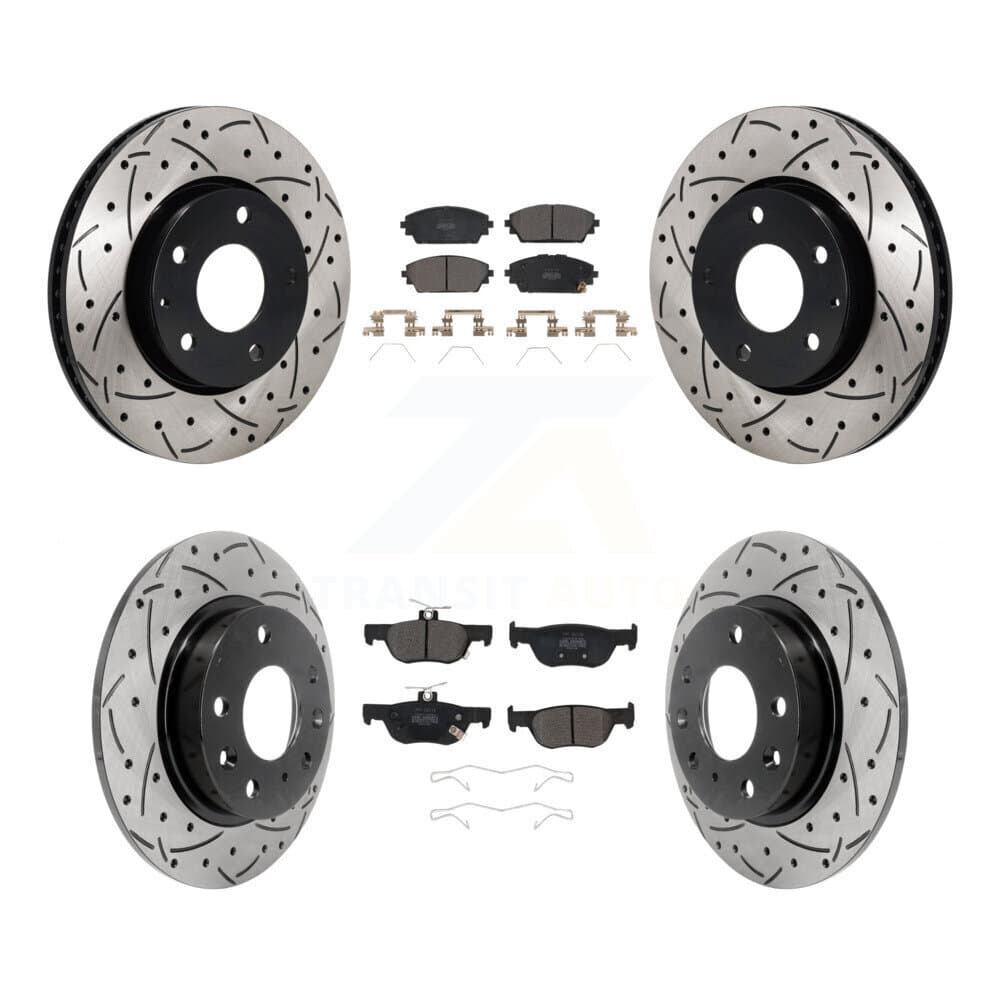 Transit Auto - KDF-101310 - Front and Rear Disc Brake Kits image 1