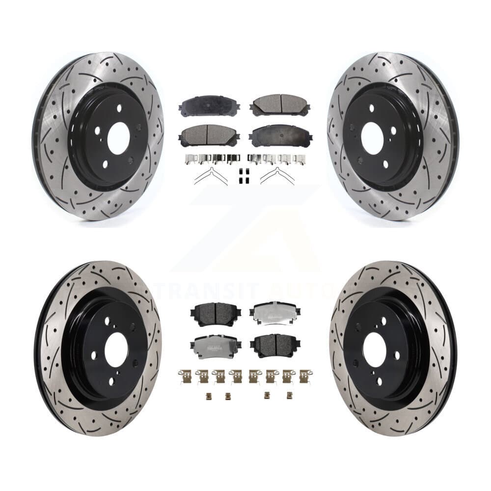 Transit Auto - KDF-101313 - Front and Rear Disc Brake Kits image 1