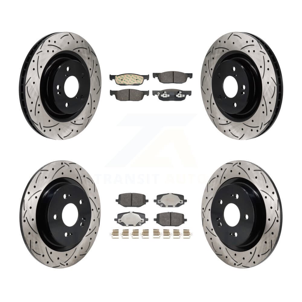 Transit Auto - KDF-101314 - Front and Rear Disc Brake Kits image 1