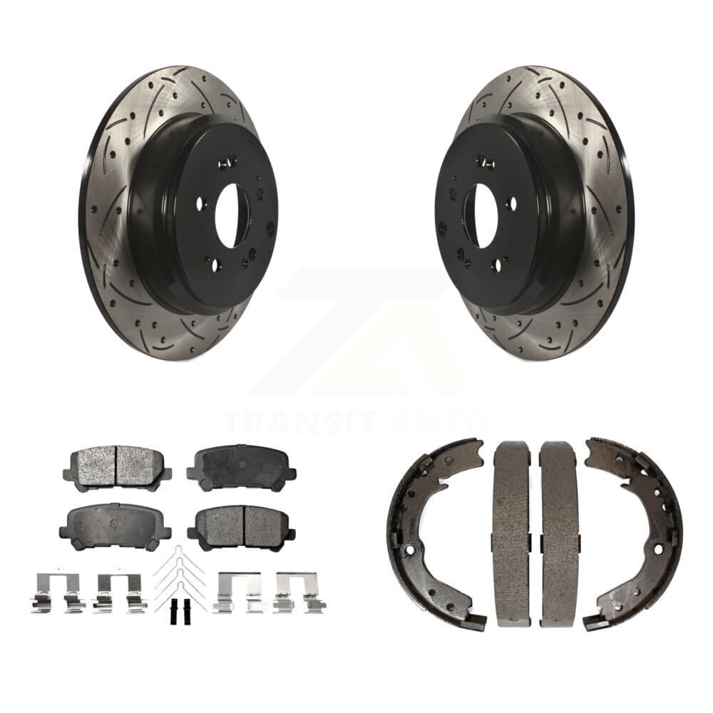Transit Auto - KDF-101445 - Rear Disc Brake Kits image 1