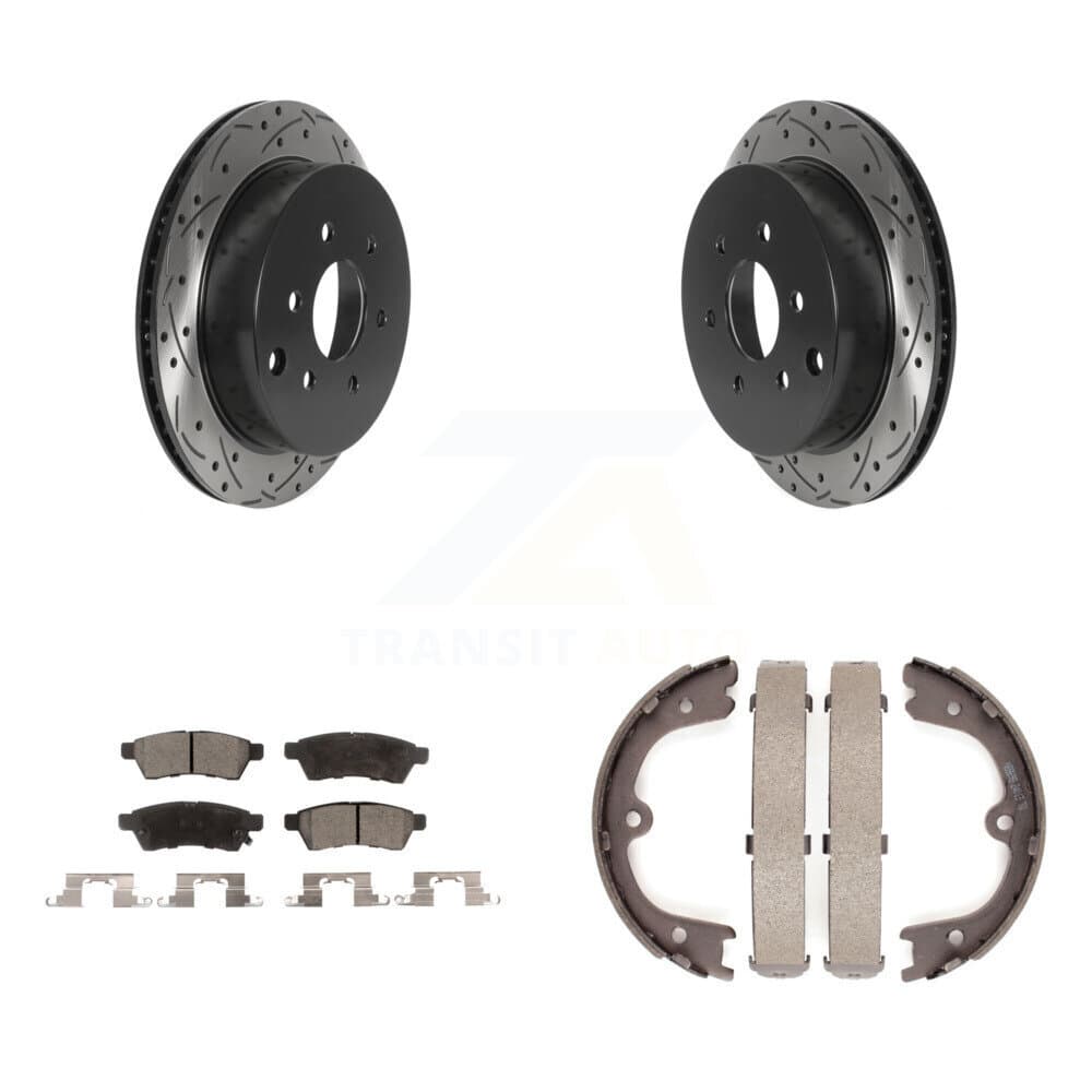 Transit Auto - KDF-101542 - Rear Disc Brake Kits image 1