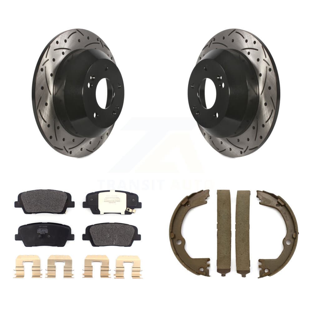 Transit Auto - KDF-101575 - Rear Disc Brake Kits image 1