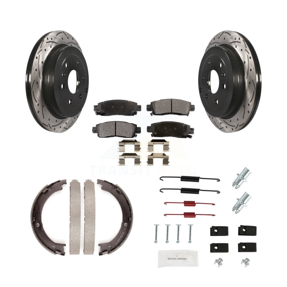 Transit Auto - KDF-101630 - Rear Disc Brake Kits image 1