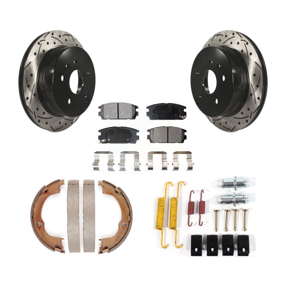 Transit Auto - KDF-101657 - Rear Disc Brake Kits image 1