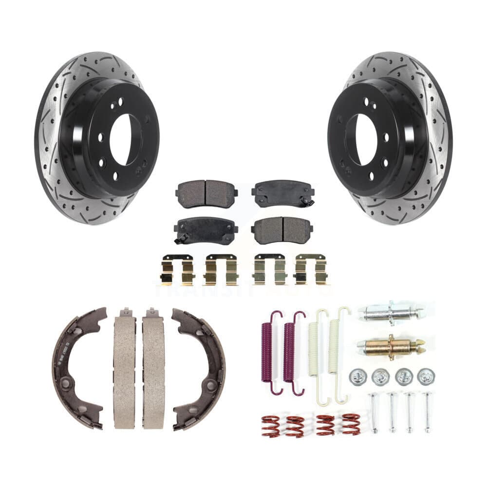 Transit Auto - KDF-101658 - Rear Disc Brake Kits image 1