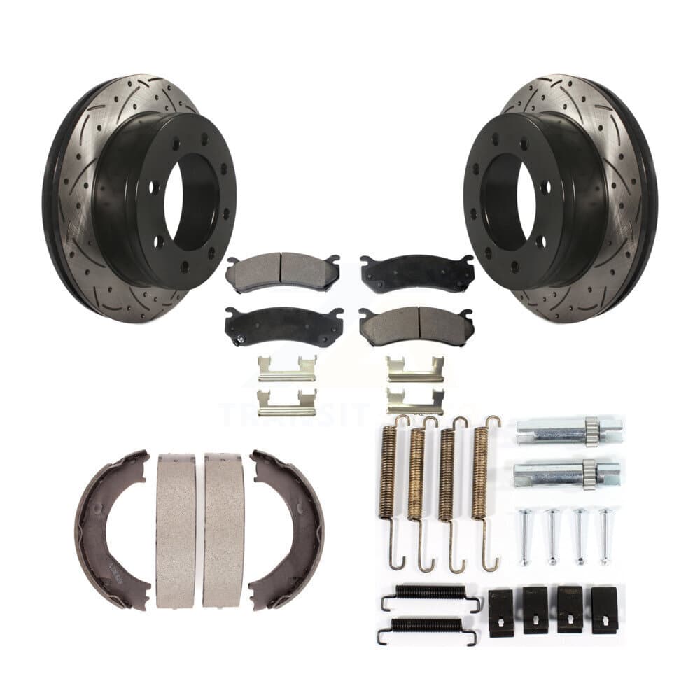 Transit Auto - KDF-101665 - Rear Disc Brake Kits image 1