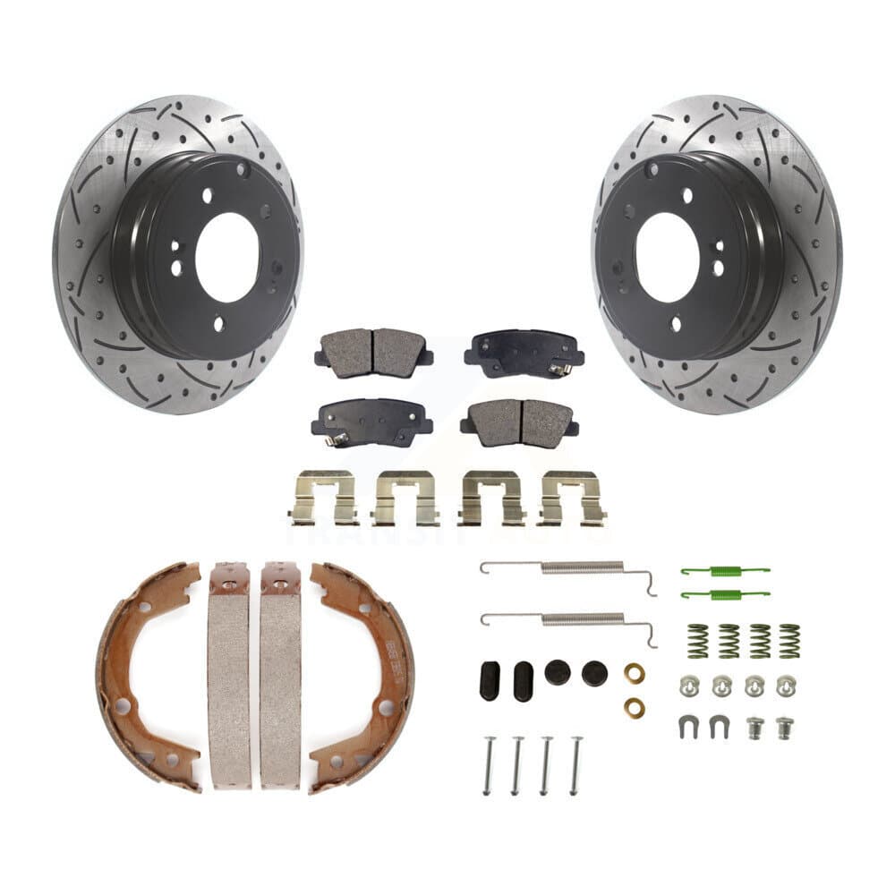 Transit Auto - KDF-101680 - Rear Disc Brake Kits image 1
