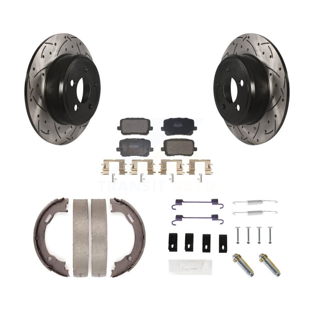 Transit Auto - KDF-101734 - Rear Disc Brake Kits image 1