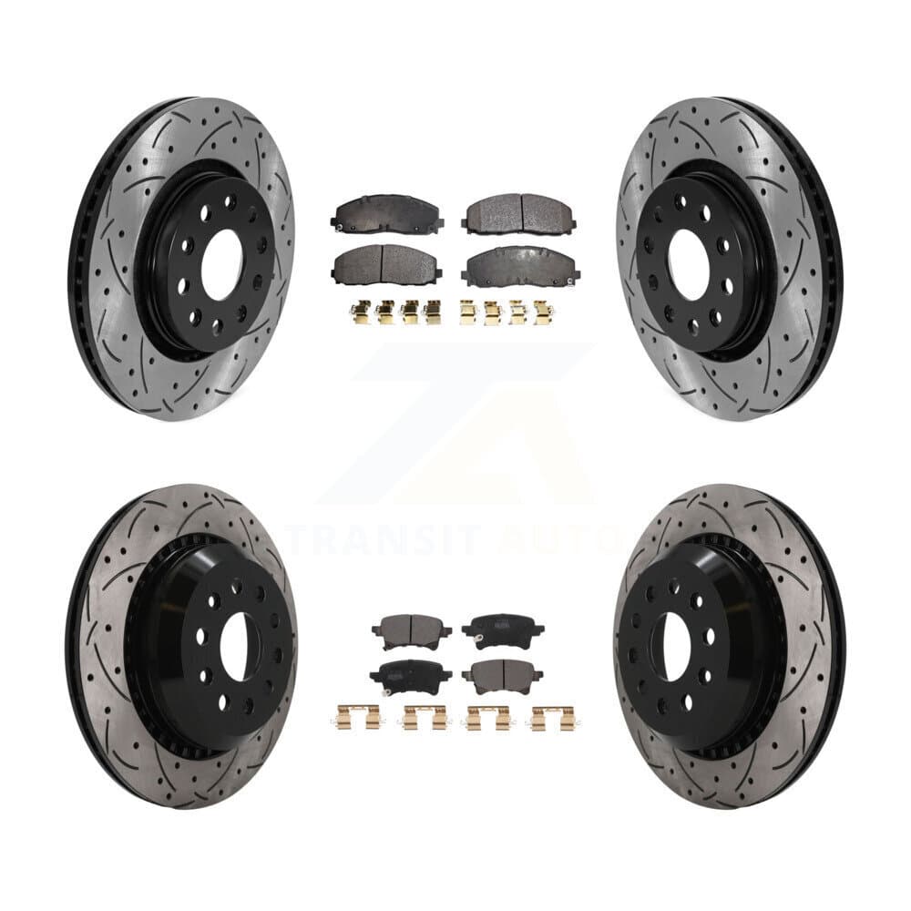 Transit Auto - KDF-101762 - Front and Rear Disc Brake Kits image 1