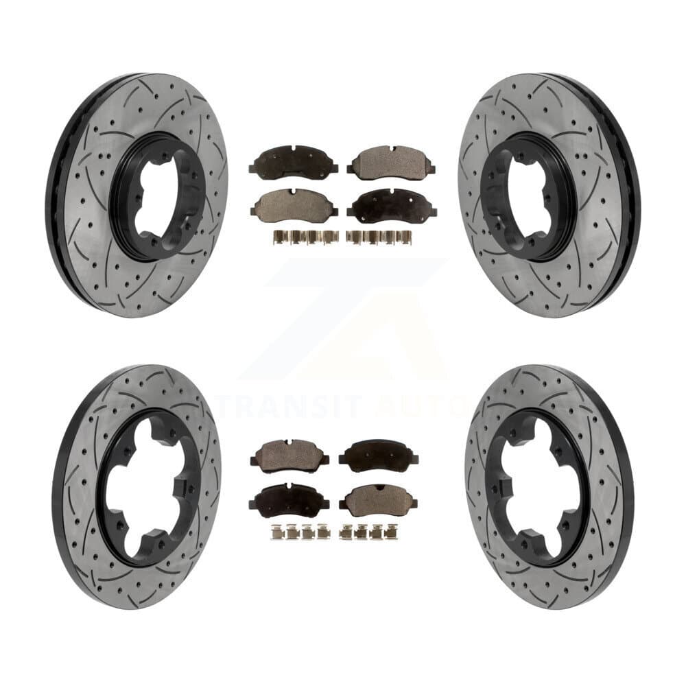 Transit Auto - KDF-101770 - Front and Rear Disc Brake Kits image 1