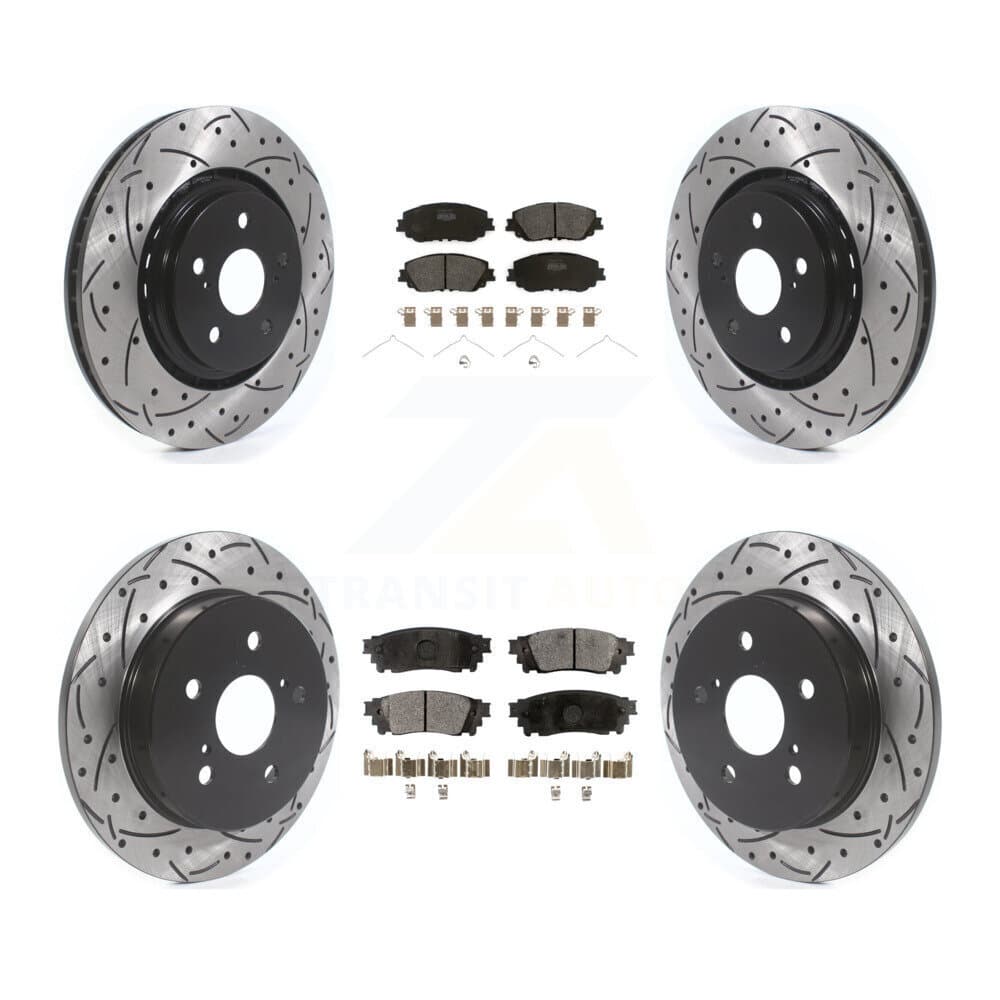 Transit Auto - KDF-101797 - Front and Rear Disc Brake Kits image 1
