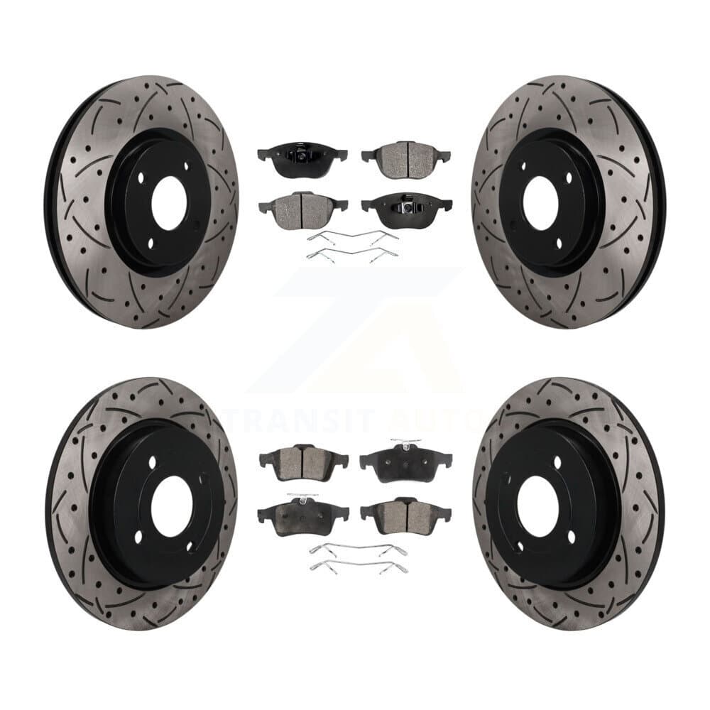 Transit Auto - KDF-101814 - Front and Rear Disc Brake Kits image 1