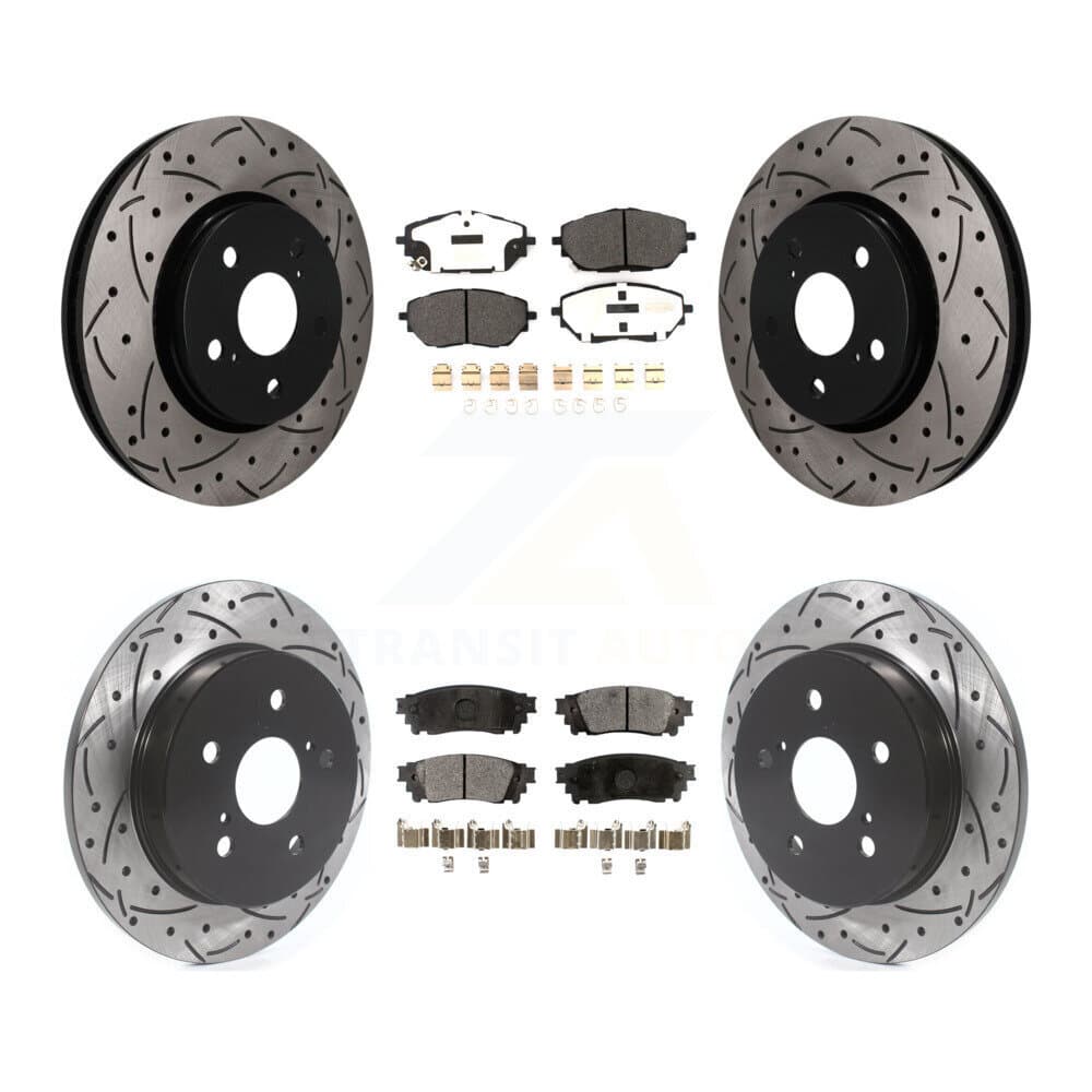 Transit Auto - KDF-101828 - Front and Rear Disc Brake Kits image 1