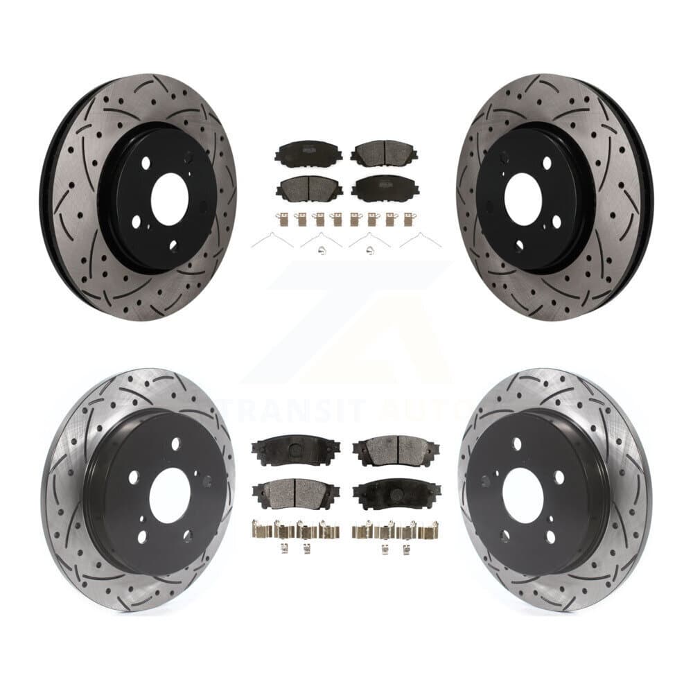 Transit Auto - KDF-101829 - Front and Rear Disc Brake Kits image 1