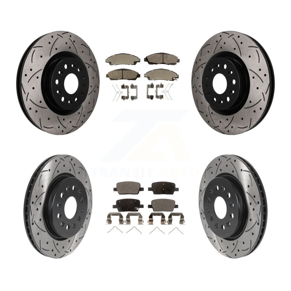 Transit Auto - KDF-101833 - Front and Rear Disc Brake Kits image 1
