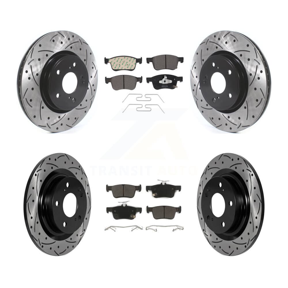 Transit Auto - KDF-101847 - Front and Rear Disc Brake Kits image 1