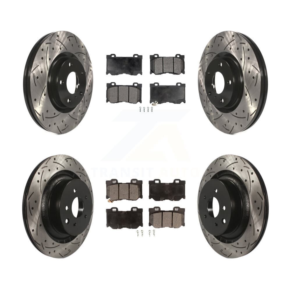Transit Auto - KDF-101852 - Front and Rear Disc Brake Kits image 1