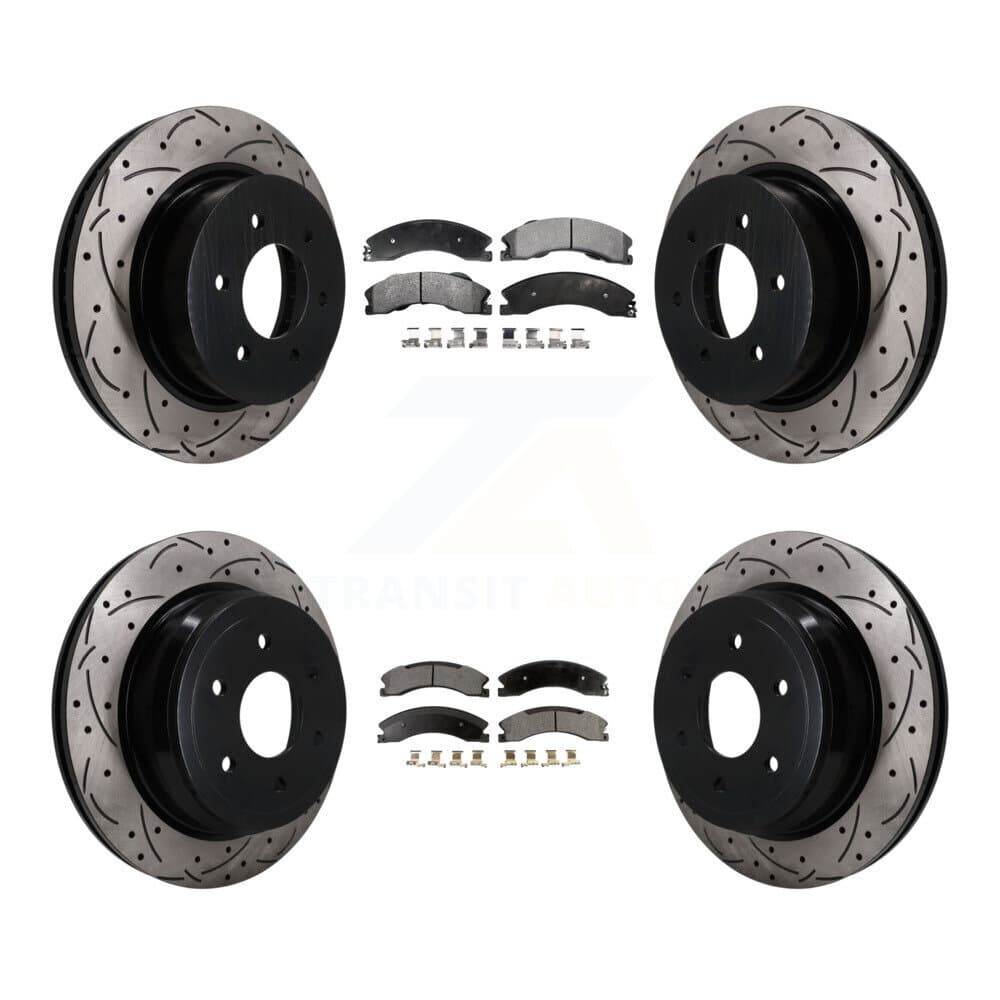 Transit Auto - KDF-101860 - Front and Rear Disc Brake Kits image 1